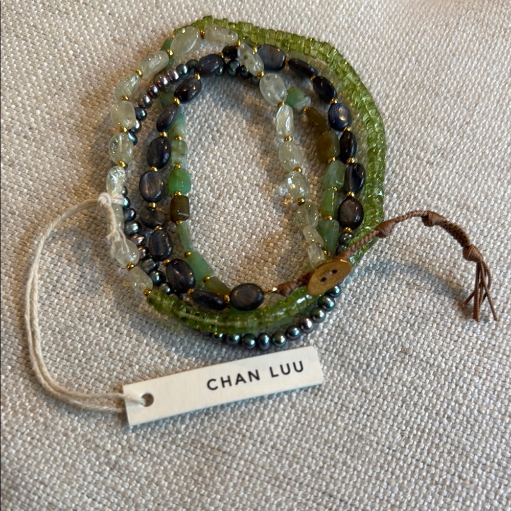 Chan Luu Multicolor Beaded Wrap Bracelet